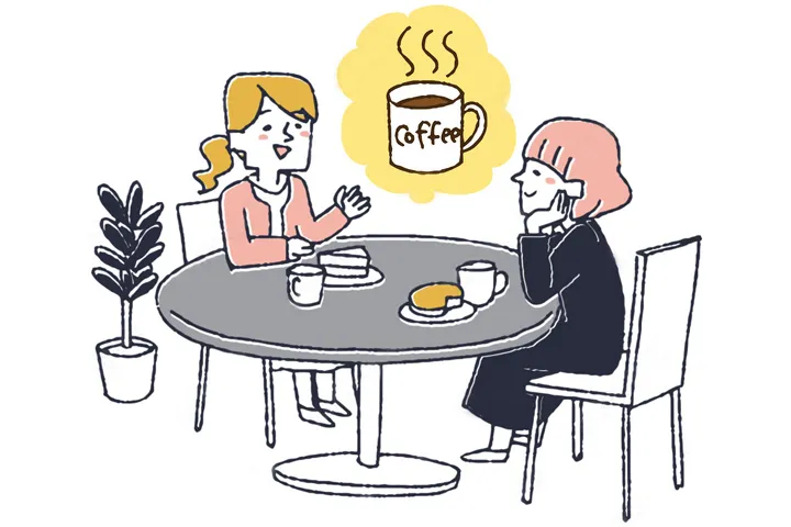 通过摄入咖啡中的咖啡因来缓解突发性耳聋后头痛的情景